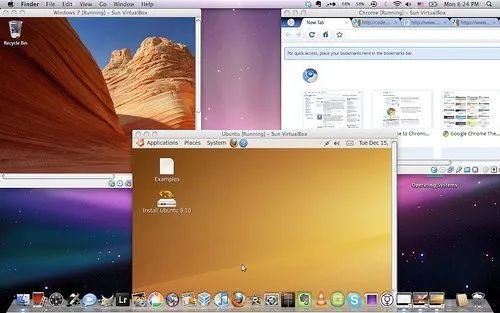 Figure 5 Apple OSX with Virtual