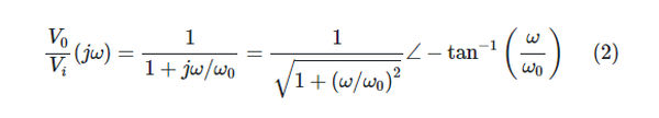 figure 1.1 low pass and high pass filter bode plot